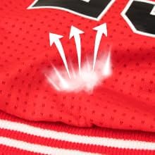 Dog Clothes Basketball Mesh Breathable T-Shirt,Pet Clothes Puppy Sportswear Spring/Summer Fashion Dog Shirt. (Red, XX-Large)