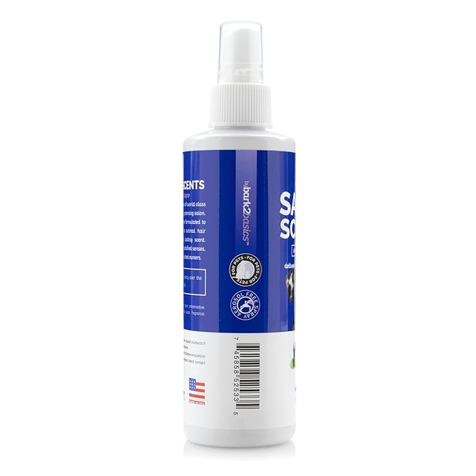 Bark2Basics Salon Scents Pet Grooming Cologne - 8 oz, Natural Professional Groomer Grade Perfume Deodorant for Dogs and Cats, Long Lasting, Deodorizing (Blueberry Pie)