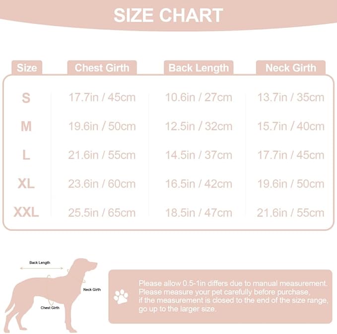PINA Dog Winter Coat with Faux Fur Hood, Windproof and Warm, Suitable for Small to Large Dogs, Pink, M