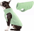 JACKO & CO - Fleece Vest Dog Sweater with Leash Ring - Soft, Warm & Lightweight Pullover Coat for Small & Medium Dogs, Puppies & Cats - Cozy Fall/Winter/Spring Pet Jacket (Mint Green, Small 4-6lbs)