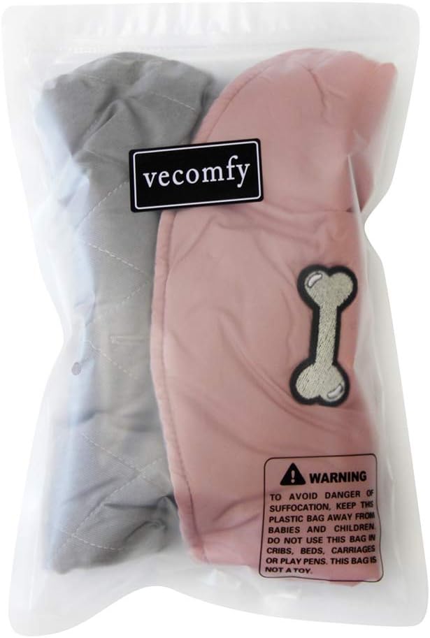 Reversible Dog Coats for Large Dogs Waterproof Warm Dog Jacket for Cold Winter,Pink and Grey XXL