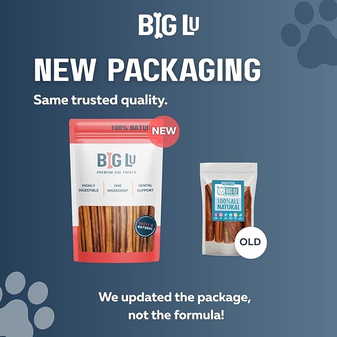 Big Lu – Pig Ear Dog Chews, 30 Count, All-Natural Single-Ingredient Pork Treats, Easily Digestible, Supports Joint Health with Glucosamine and Chondroitin