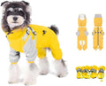 Waterproof Dog Raincoat with Windproof Design Adjustable Fit for Small Medium Large Dogs, Puppies Includes Anti-Slip Dog Shoes for Hardwood Floors and Water Protection, Light-Weight (2XL)