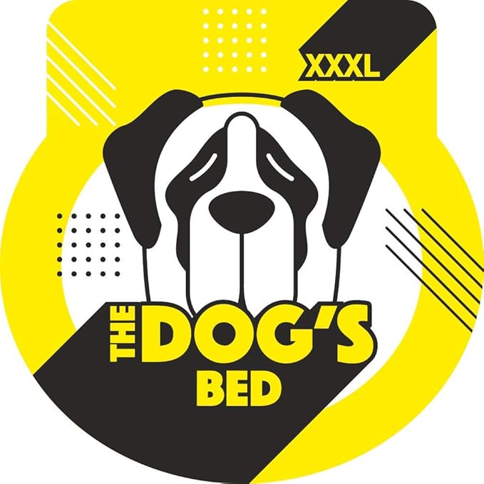 The Dog’s Bed Orthopedic Memory Foam Dog Bed, XXXL Blue Oxford with Red Trim UK Flag, Pain Relief for Arthritis, Hip & Elbow Dysplasia, Post Surgery, Supportive, Calming, Waterproof Washable