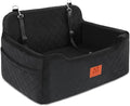 Dog Car Seat for Medium/Large Dogs,Dog Booster Seat for Dog Under 50lbs or 2 Small Dogs, Detachable and Washable Pet Car Seat,Multi-Functional Travel Dog Bed & Dog Sofa(Black)