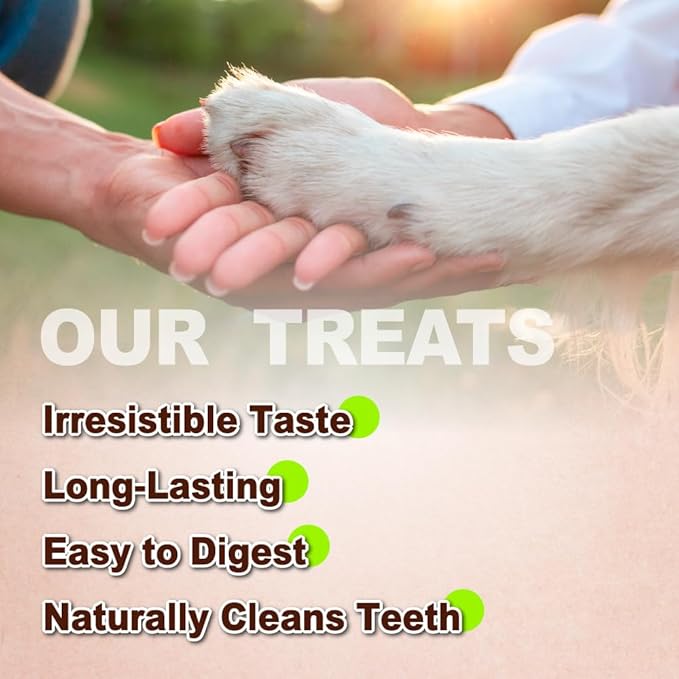 AFreschi Turkey Tendons for Dogs, USA-Sourced, Healthy Dog Treats, Rawhide-Free Puppy Chews, Long Lasting, All Natural, Hypoallergenic Dog Treats for Medium Breeds, 2 Count Pack Bone (M)