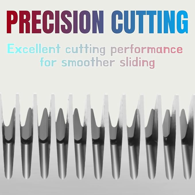 4FW Wide Pet Dog Grooming Detachable Blades,Compatible with Andis,Oster A5,Wahl KM10 Clippers,Cut Length 3/8"(9.5mm) for Larger Animals