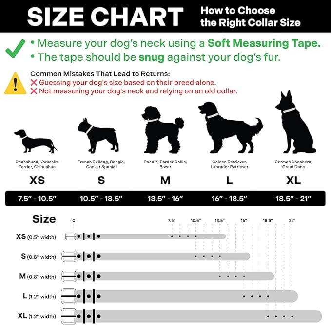 Classic Genuine Leather Dog Collar | Dog Collars for Medium Dogs, Small Dogs, Large Dogs & Extra Large Dog | Wide Dog Collar | Heavy Duty Dog Collar | Dark Brown (L: 1.2" Wide for 16"-18.5" Neck)
