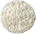 Cat Knitted Bed Mat, Extra-Soft Washable Warm Round Pads Cushions for Indoor Kittens, Cat Trees Towers, Perfect for Kneading and Sleeping (White,X-Large)