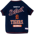 MLB Detroit Tigers Dog T-Shirt, X-Small. - Licensed Shirt for Pets Team Colored with Team Logos. - Premium Stretchable Materials for The Comfort of Your Dog & cat.