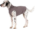 Goldpaw Stretchy Fleece Jacket for Small Dogs - Super Soft, Warm Dog Sweater - Pet Sweater Vest for Fall and Winter - Canine Clothes Made in The USA - Machine Washable - Charcoal - Size 6