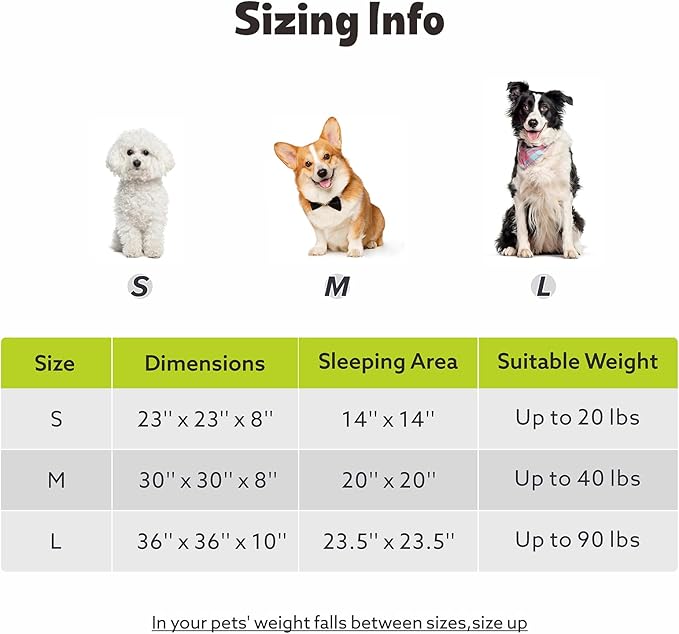 MIXJOY Dog Beds for Small Dogs, Washable Dog Bed with Removable Cover, Small Cat Bed for Indoor Cats, Calming Soft Dount Pet Beds with Anti Slip Bottom, Cute Puppy Beds, 23"x23"x8", Grey