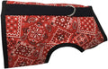 Kitty Holster Cat Harness – Secure Cat Harness for Walking, Soft Cotton Cat Accessories, Comfortable Fit, Strong Hook-and-Loop Closure, Made in USA – Red Bandana, XL
