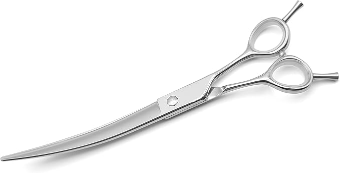 Chris Christensen Classic Series 7.5 in. Curved Dog Grooming Shears, Groom Like a Professional, Convex blade, Any Skill Level, Made From 440C Japanese Steel