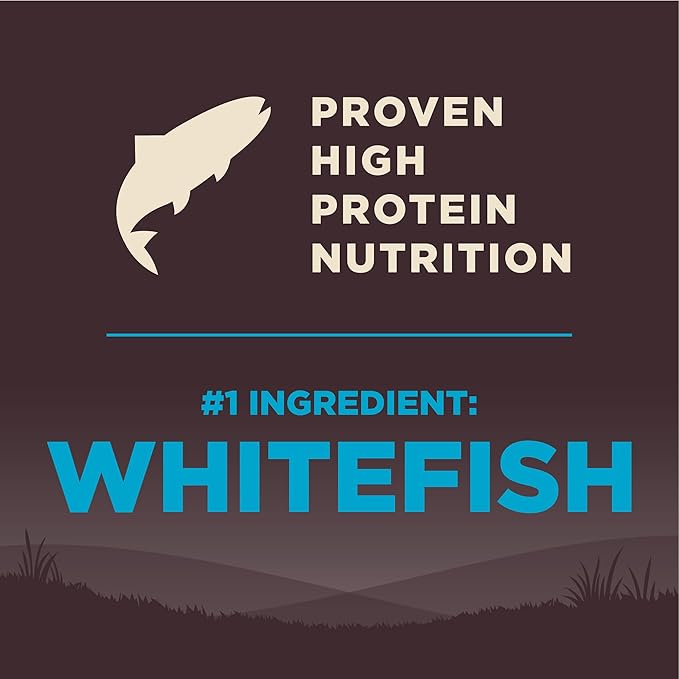 Wellness CORE Dry Dog Food, Grain-Free, High Protein, Natural, Ocean Whitefish, Herring, & Salmon Recipe, (12-Pound Bag)