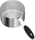 1PCS 1CUP(237ml) Dog Cat Food Scoop, Stainless Steel Measuring Cup, Metal Pet Scooper with Inner Precision Scale Measurement