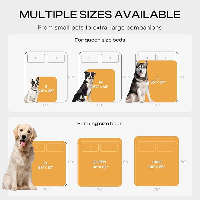 Waterproof Pet Blanket, Liquid Pee Proof Dog Blankets for Sofa Bed Couch, Reversible Sherpa Fleece Furniture Protector Cover for Small Medium Large Dogs Cats,Khaki Medium（57" x 40"）