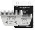 7FW Dog Grooming Wide Blade,Detachable Pet Dog Grooming Blades,Compatible with Andis,Oster A5,Wahl km10 Clippers.Cutting Length 1/8 in(3.2mm)