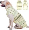 ROZKITCH Dog Sweater with Leash Hole, Stretchy Fleece Vest, Pet Winter Clothes, Warm Pullover Fleece Turtleneck Sweatshirt for XXXX-Large Doberman, Great Dane ShallowCoffee 4XL