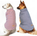 KYEESE 2Pack Dog Sweater Warm Dogs Clothes Stretchy Pet Sweater Large Size Pets Soft Pet Sweatshirt Pullover Turtleneck Pets Coats Dog Sweaters for Large Dogs