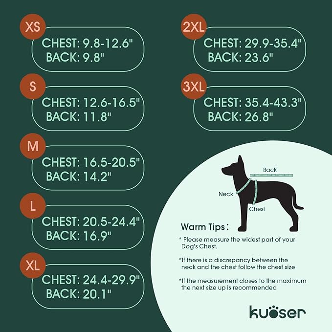 Kuoser Dog Coat, Dog Jackets for Large Dogs, Warm Winter Coat Cold Weather Coats, Doggie Snow Jacket Warm Pet Apparel Clothes for Golden Retriever Labrador, Pink XXXL