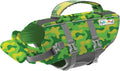 Outward Hound Granby Splash Dog Life Jacket, High-Buoyancy Dog Life Vest for Swimming, Boating, and Water Safety, Small, Camo