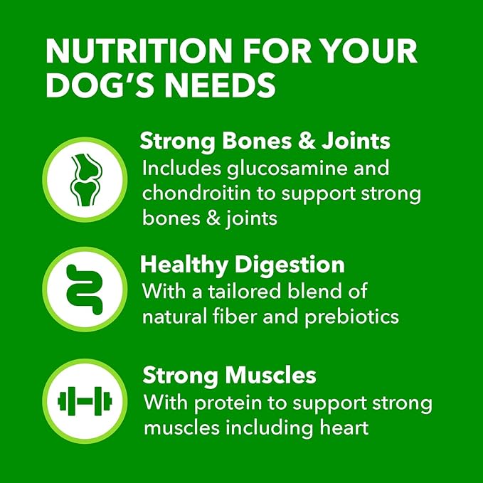 IAMS Proactive Health Large Breed Adult Dry Dog Food Lamb & Rice Recipe, 15 lb. Bag