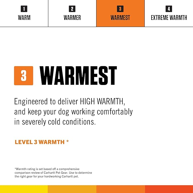 Carhartt Firm Duck Insulated Dog Chore Coat, Durable Weather Resistant Jacket for Cold and Windy Conditions, PFAS Free (Deep Wine), Large