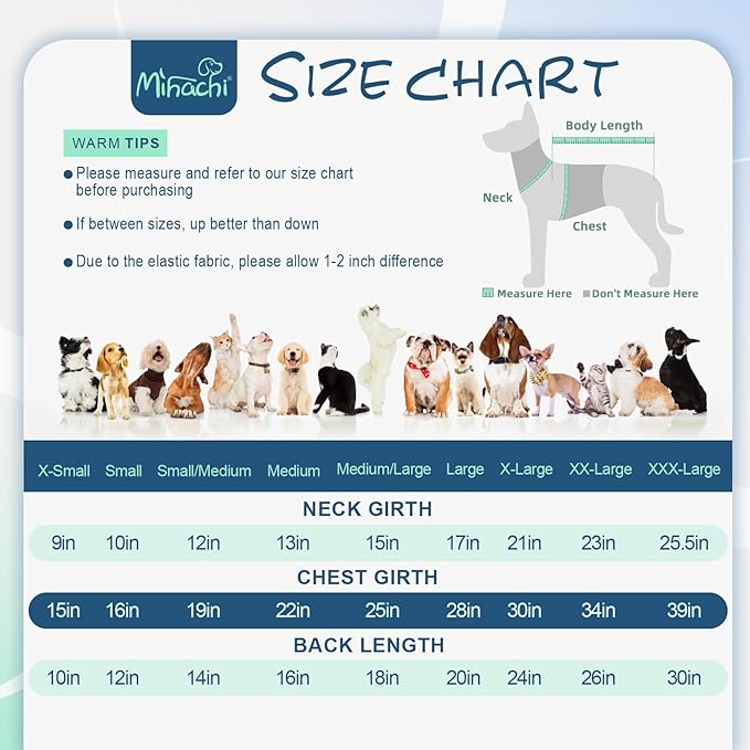 Mihachi Turtleneck Dog Sweater - Winter Coat Apparel Classic Cable Knit Clothes with Leash Hole for Cold Weather, Ideal Gift for Pet in New Year Navy Blue XL