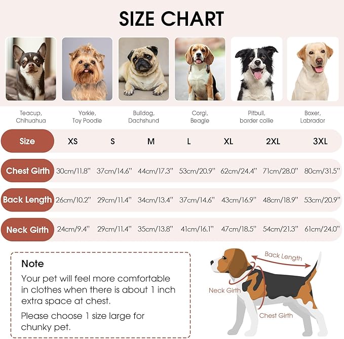 Queenmore Soft Warm Large Dog Sweater, Large Dog Sweaters for Male Dogs, Pet Christmas Sweaters, Extra Large Breeds Kintwear, Turtleneck Pullover Pet Clothes, Saddle Brown 3XL