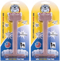 Bullibone Nylon Dog Chew Toy Nylon Bone - Improves Dental Hygiene, Easy to Grip Bottom, and Permeated with Flavor (Beef, Large - 2 Pack)