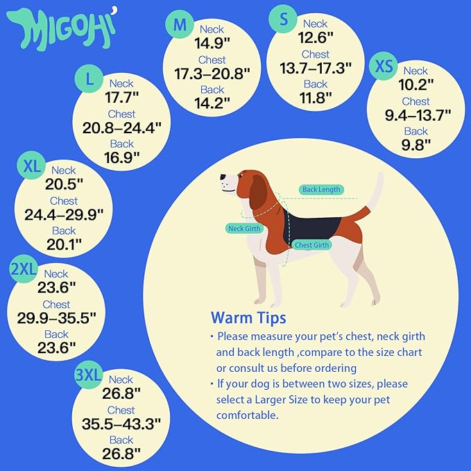 MIGOHI Warm Dog Jacket - Waterproof Small Dog Coat with Furry Collar, Windproof Dogs Fleece Vest, Reflective Cold Weather Coats for Small Dogs, Adjustable Buckle, Poodle,S,RedBlack
