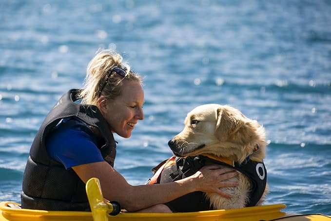 Stunt Puppy Float Doggy Life Jacket, Ergonomic Dog Life Vest for Swimming, Patented Design for Secure Fit, Large, Pink