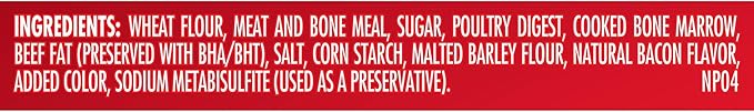 Milk-Bone MaroSnacks Bacon Flavor Small Dog Treats With Bone Marrow, 40 Ounces (Pack of 2) (Packaging Design May Vary)