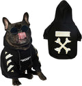 ChoChoCho Woof Dog Hoodie, Designer Dog Hoodies for Small Medium Large Breeds, Art Collection Dog Sweatshirts, Street Drawstring Hoodies Outfit Clothes for Puppy Puppies (M, Tape Arrows)