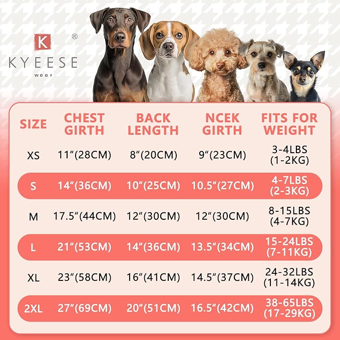 KYEESE Dog Sweater Color Block with Fuzzy Thread Knitted Turtleneck Dog Knitwear with dots in a Variety of Colors for Small Dogs Fall Winter Dogs Clothes, Navyblue, S