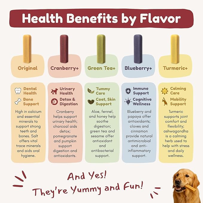 Majestic Pet Himalayan All-Natural Yak Cheese Dog Chews Made with 100% Cows Milk- Long Lasting Dental Chew for Dogs - Healthy Pet Treats (Cognitive Support & Vitality, Regular, 1 Pack)