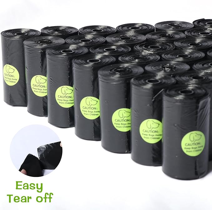 DREAM&GLAMOUR Dog Poop Bags,value pack,600 Count Extra Thick and Strong Poop Bags for Dogs,30 Rolls,20 Doggy Bag Per Roll,Each Measures 9 x 13 Inches,Guaranteed Leak-Proof