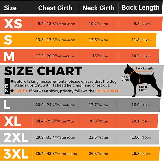 Lelepet Warm Dog Winter Coat Reflective Dog Jacket Fleece Vest Waterproof Windproof Cold Weather Coats with Adjustable Buckle Turtleneck Pet Snowsuit for Small Medium Large Dogs,Boxer,Pitbull,XXL