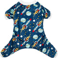 CuteBone Small Dogs Outfit Soft Puppy Onesies Pjs Dog Pajamas Pet Coat Cat Apparel Comfy Doggie Jumpsuit Bodysuit for All Seasons P16XS