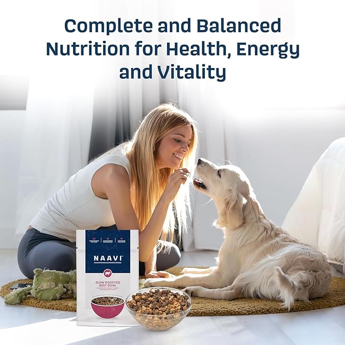 Natural Dog Food - Slow-Roasted Chicken Bowl with Ancient Grains, Vegetables & Fruits - Ideal Wet/Dry Meal or Premium Dog Food Toppers for Picky Eaters (3 oz, Pack of 1)