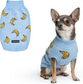 Spark Paws Knit Dog Sweater – Ultra Soft Warm Winter Dog Sweater for Small, Medium & Large Dogs – Stretch Fit Pet Sweater for French Bulldog, Pitbull, Girl & Boy Dogs Jacket, (Banana,M)