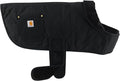 Carhartt Firm Duck Insulated Dog Chore Coat, Durable Weather Resistant Jacket for Cold and Windy Conditions, PFAS Free (Black), X-Large
