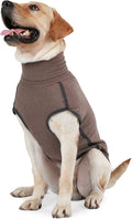Dog Sweater Pullover Cold Weather Vest for Dogs Dog Sweatshirt & Jacket for Indoor and Outdoor Use (XX-Large, Brown)