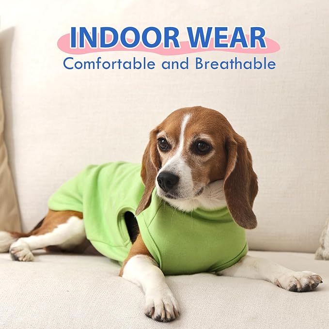 Dog Sweater Fleece Vest - Green, XS - Stretchable Sleeveless | Warm Lightweight Sweatershirt, Pullover Design for Puppy,Chihuahua Clothes,Winter Warm Pet Shirt