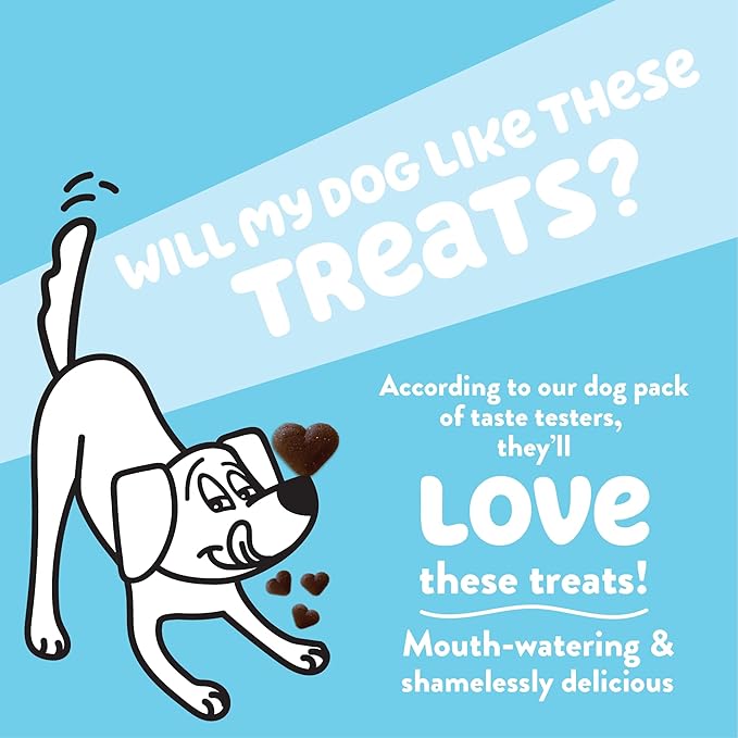 Shameless Pets Soft-Baked Dog Treats - Treats to Help Dog Health and Maintain Healthy Breath, Training Treats for Dogs, Made in The USA - 6 OZ
