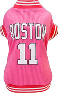 Dog Clothes Basketball Mesh Breathable T-Shirt,Pet Clothes Puppy Sportswear Spring/Summer Fashion Dog Shirt. (Pink, Medium)