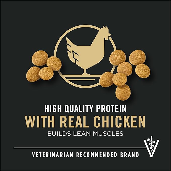 Purina Pro Plan Large Breed Dry Puppy Food, Chicken and Rice Formula - 18 lb. Bag