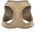 Voyager Step-In Plush Dog Harness – Soft Plush, Step In Vest Harness for Small and Medium Dogs by Best Pet Supplies - Harness (Latte Suede), S (Chest: 14.5 - 16")