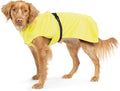 Goldpaw Rainpaw Waterproof Dog Raincoat - Durable Dog Rain Jacket for All Seasons - Easy to Wear, Adjustable, Premium Pet Outerwear - Made in The USA - Machine Washable - Yellow - Size 20